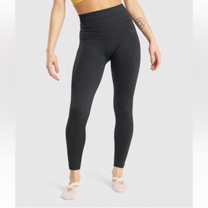 Gymshark Studio Legging - Black - Size Small